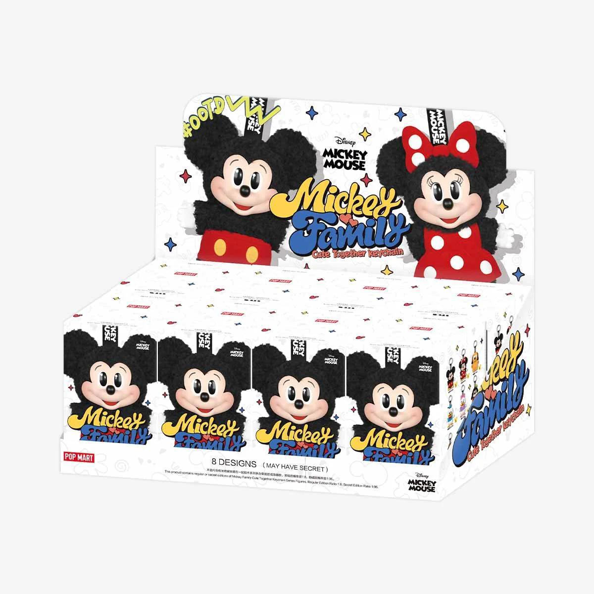 Pop Mart Mickey Family Series Vinyl Plush Pendant