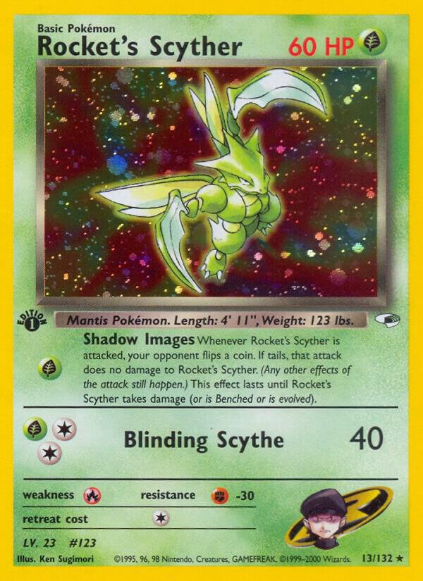 Rocket's Scyther - Gym Heroes (G1)