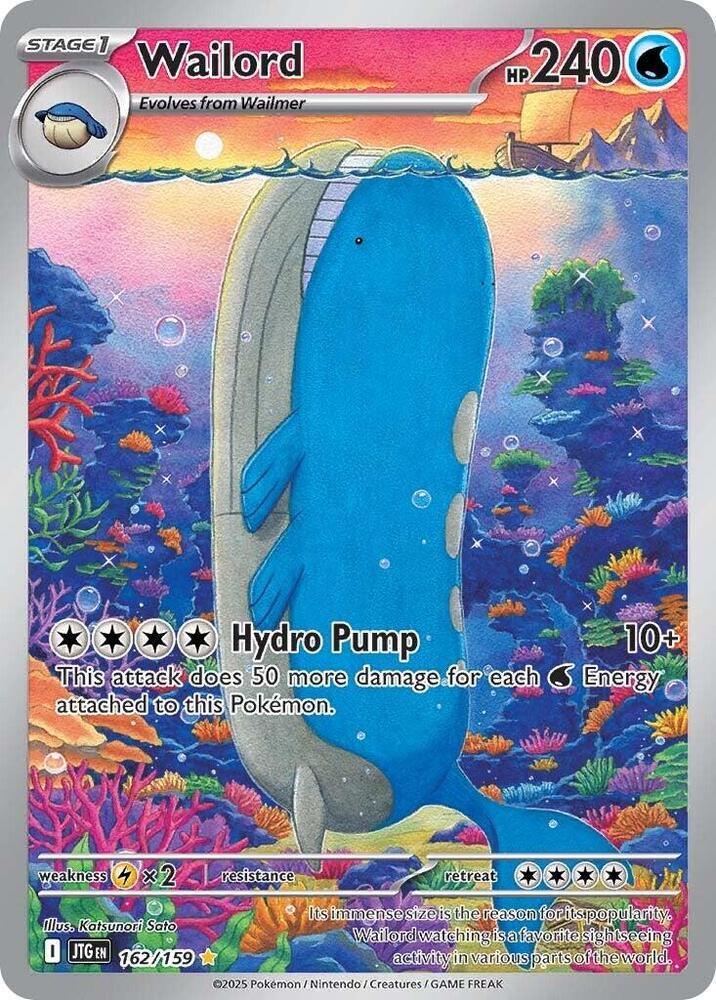 Wailord - 162/159 - SV09: Journey Together (SV09)