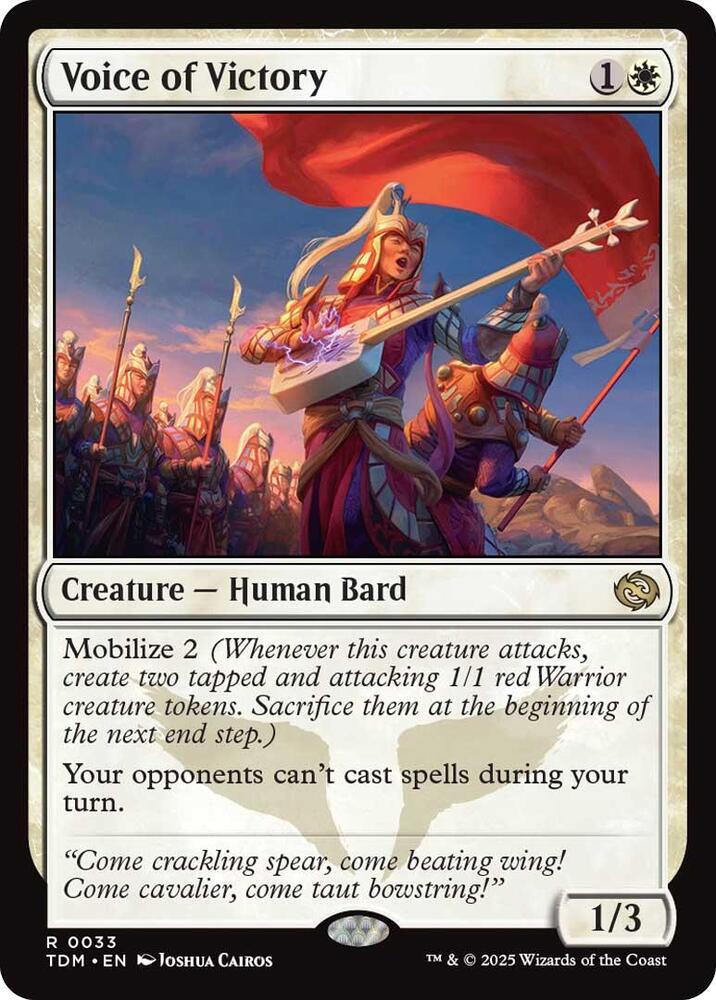 Voice of Victory - Tarkir: Dragonstorm (TDM)