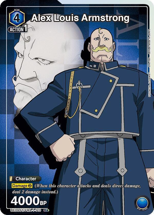 Alex Louis Armstrong (R*) - UE09ST: FULLMETAL ALCHEMIST Starter Deck (UE09ST)