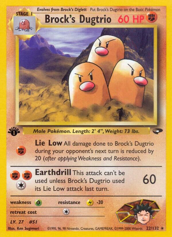 Brock's Dugtrio - Gym Challenge (G2)(Unlimited)