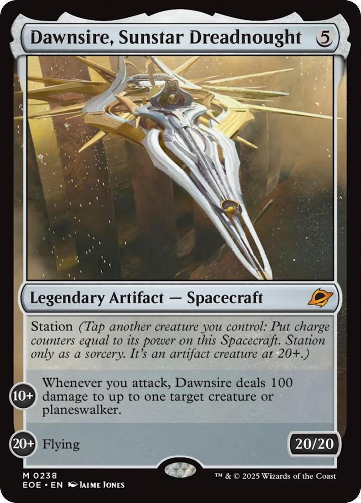 Dawnsire, Sunstar Dreadnought - Edge of Eternities (EOE)