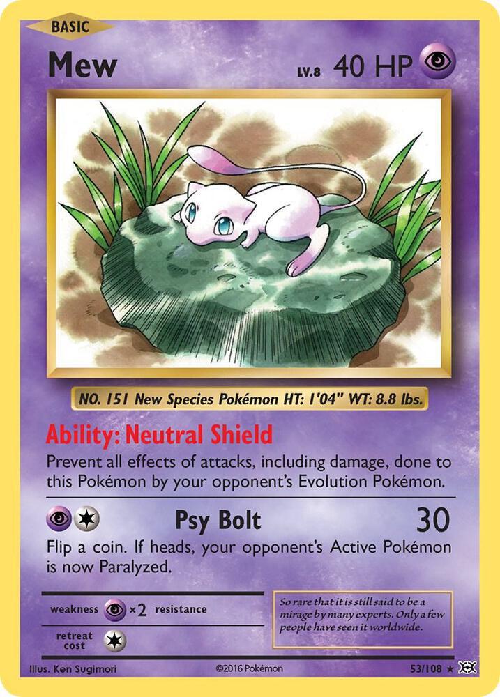 Mew - XY - Evolutions (EVO)