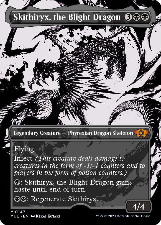 Skithiryx, the Blight Dragon (Halo Foil) - March of the Machine: Multiverse Legends (MUL)