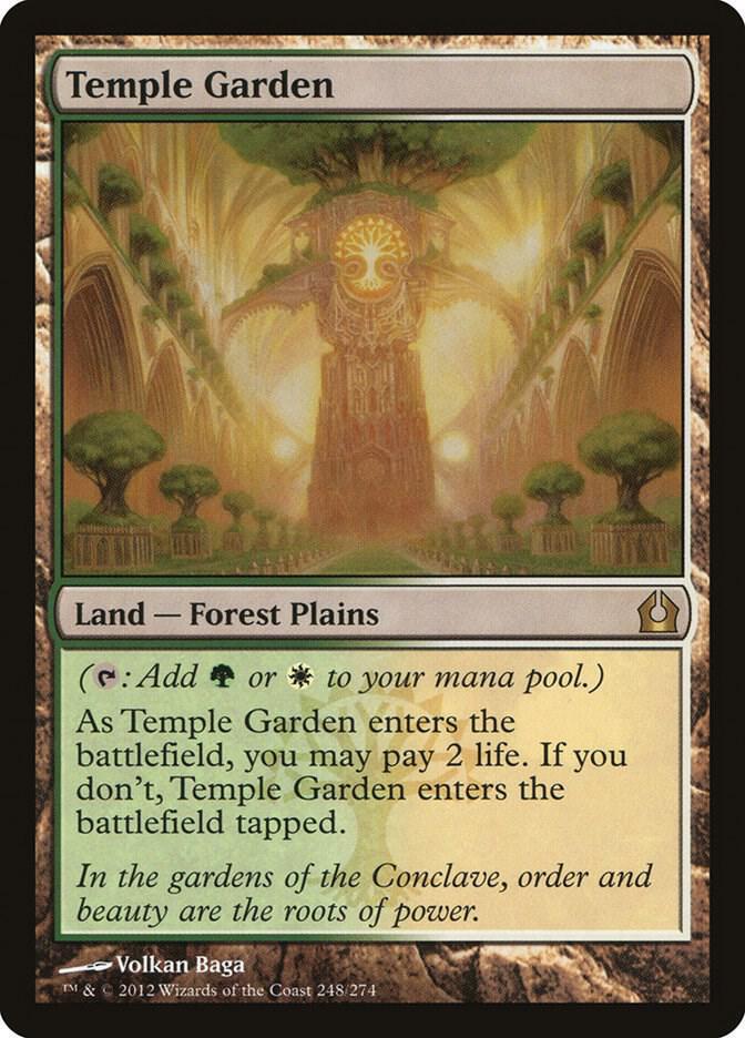 Temple Garden - Return to Ravnica (RTR)