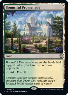 Bountiful Promenade - Commander Legends: Battle for Baldur's Gate (CLB)