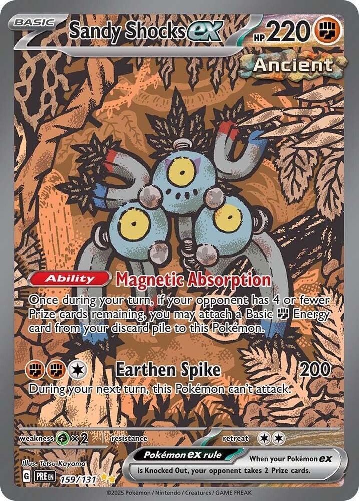 Sandy Shocks ex - 159/131 - SV: Prismatic Evolutions (PRE)