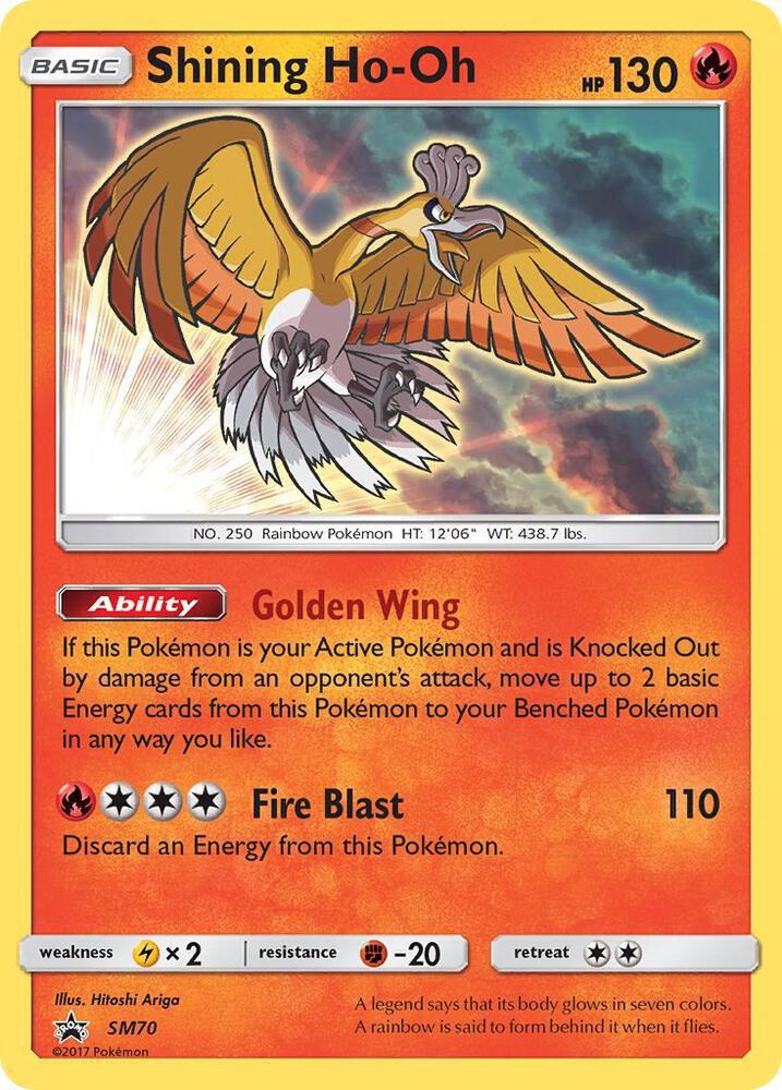Shining Ho-Oh - SM70 - SM Promos (SMP)
