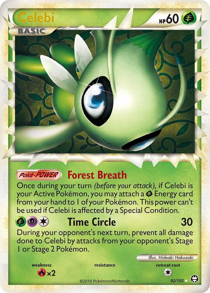 PSA 8 Celebi (Prime) - Triumphant (TM)