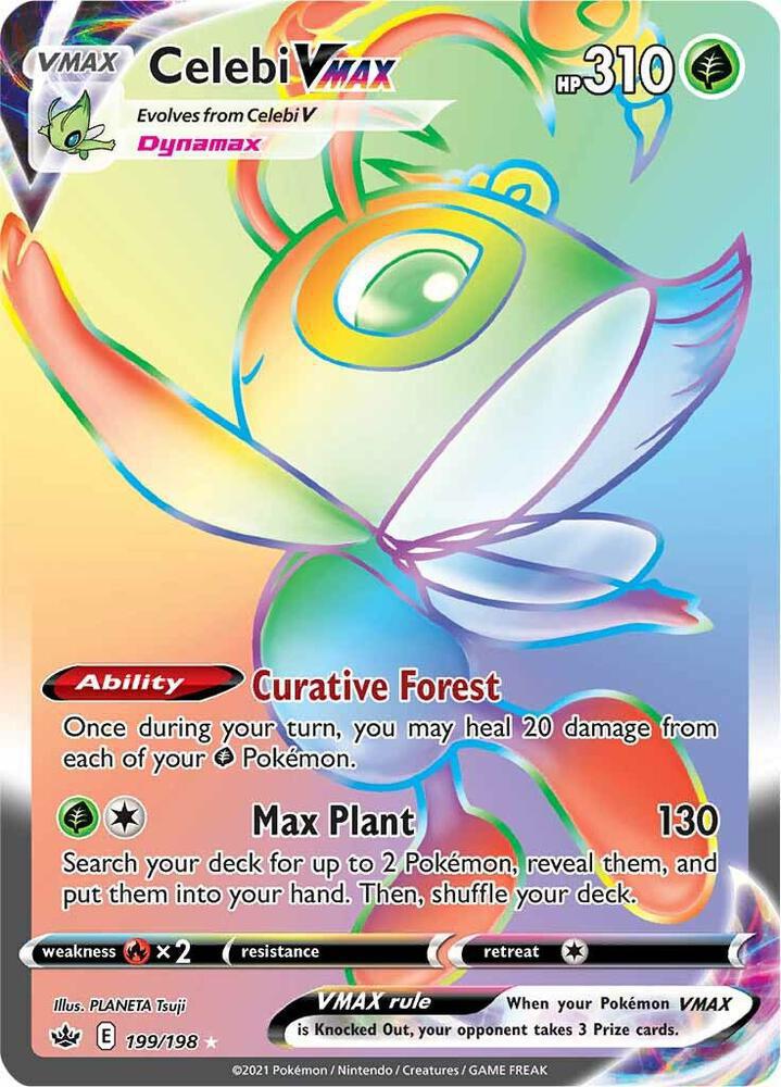 Celebi VMAX (Secret) - SWSH06: Chilling Reign (SWSH06)
