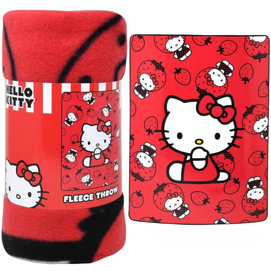 Hello Kitty Fleece throw