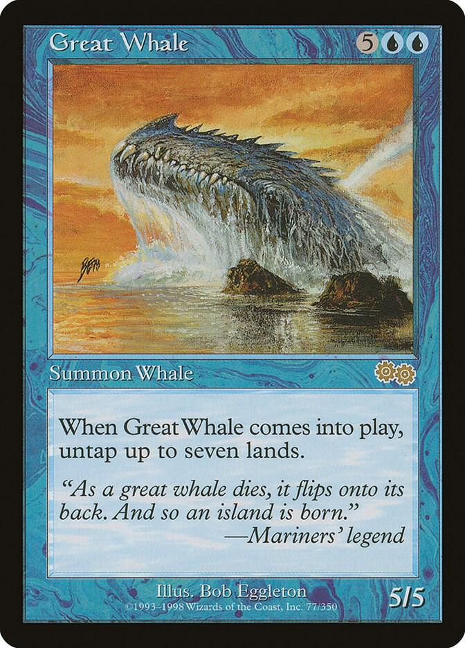 Great Whale - Urza's Saga (USG)