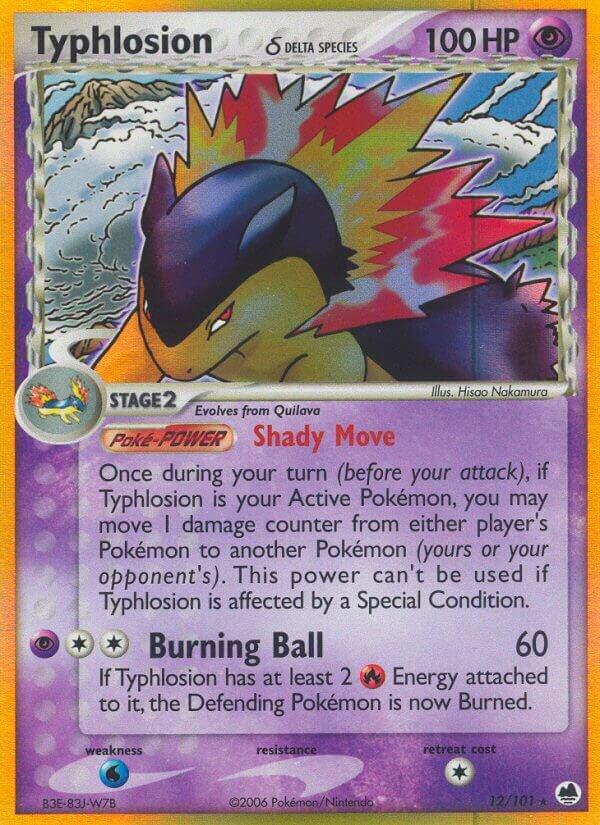 Typhlosion (Delta Species) - Dragon Frontiers (DF)