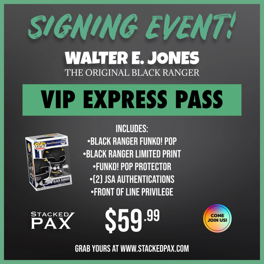 WALTER JONES VIP EXPRESS PASS