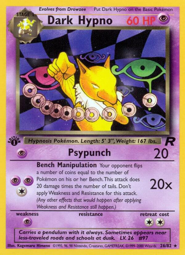 Dark Hypno (26) - Team Rocket (TR)