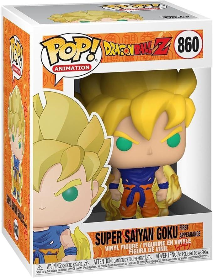 Funko Pop Animation: Dragonball Z - Super Saiyan Goku - (First Appearance) - Dragon Ball - Collectable Vinyl Figure