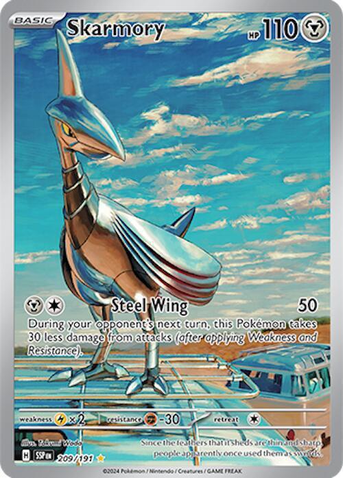 Skarmory - 209/191 - SV08: Surging Sparks (SSP)
