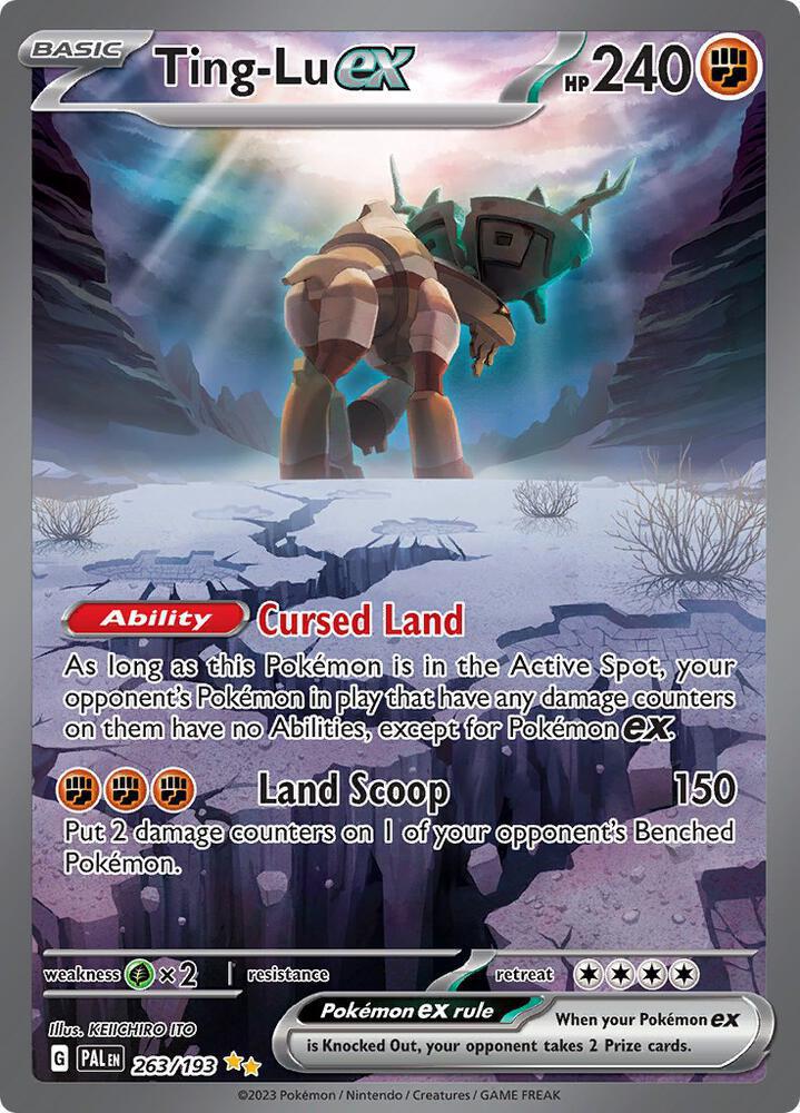Ting-Lu ex - 263/193 - SV02: Paldea Evolved (PAL)
