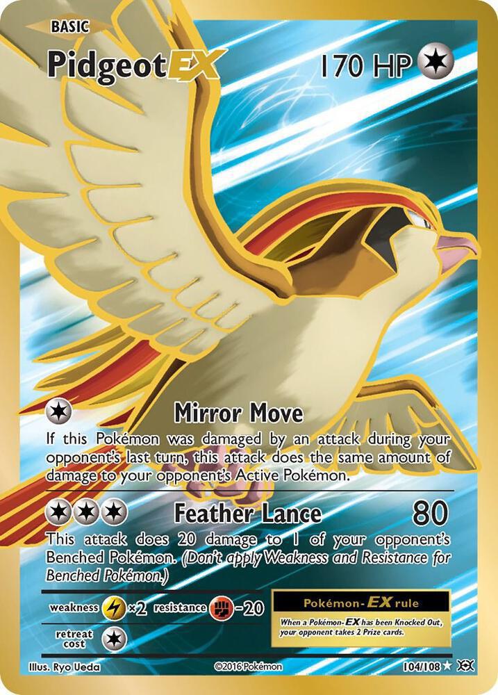 Pidgeot EX (Full Art) - XY - Evolutions (EVO)