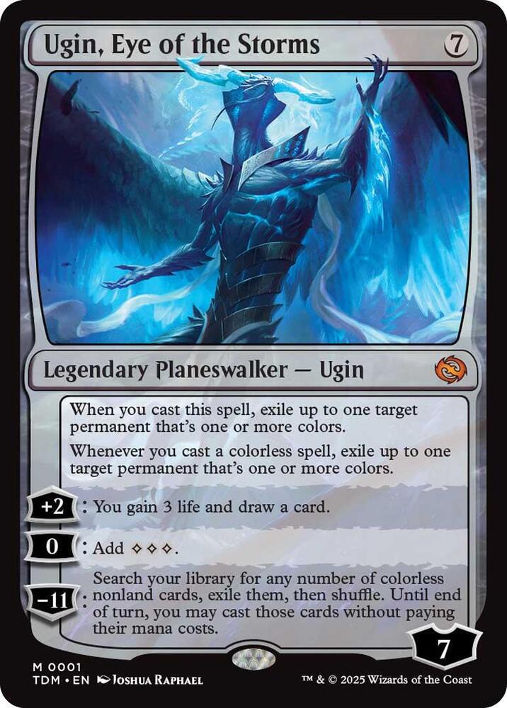 Ugin, Eye of the Storms - Tarkir: Dragonstorm (TDM)
