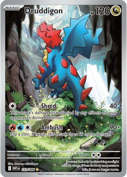 Druddigon - 151/086 - SV: White Flare