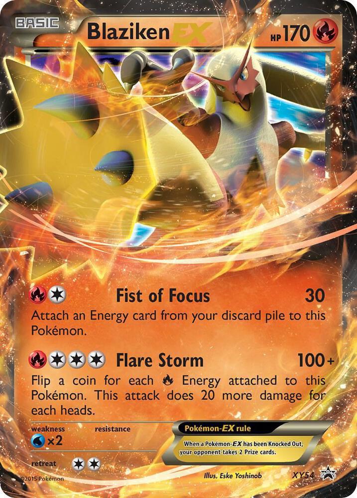 Blaziken EX - XY54 - XY Promos (PR)