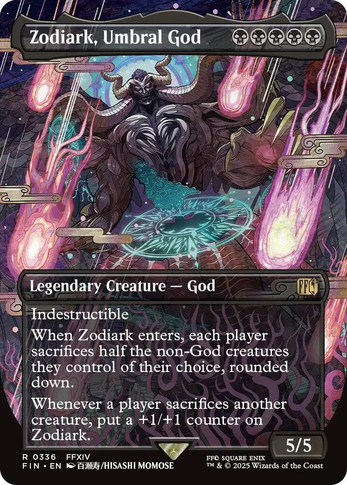 Zodiark, Umbral God (Borderless) - FINAL FANTASY (FIN)