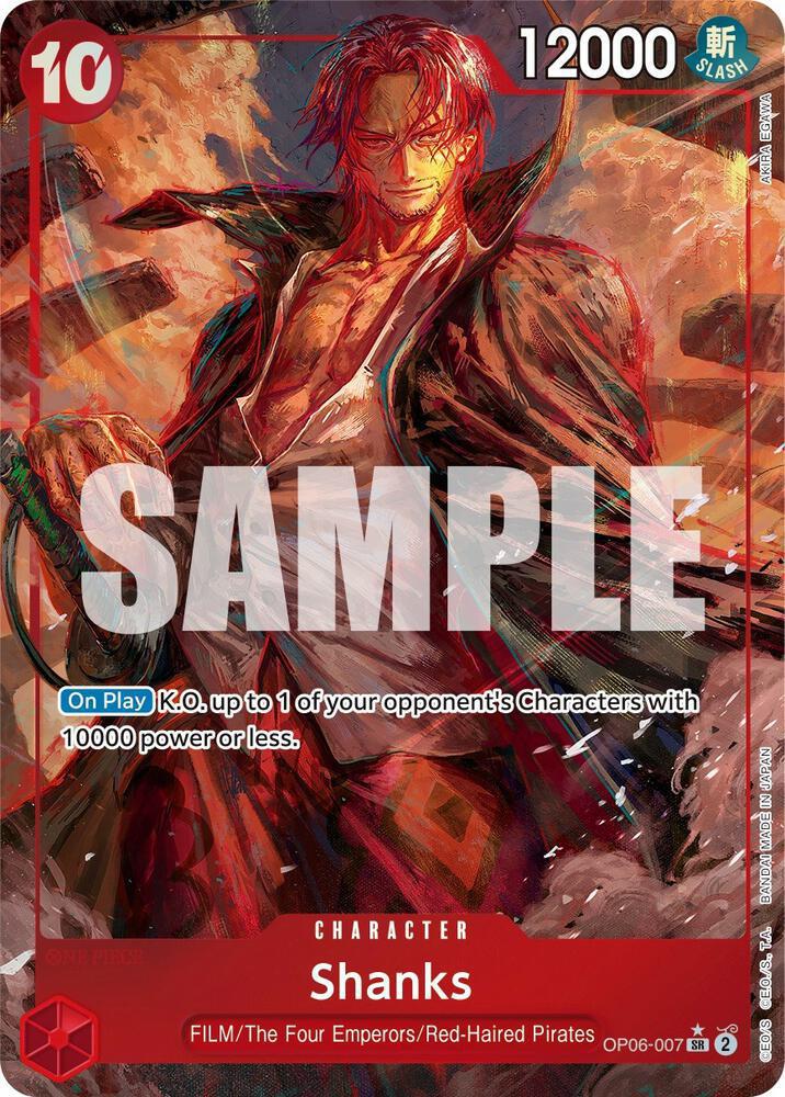Shanks (Alternate Art) - Wings of the Captain (OP06)