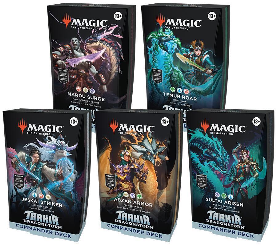 Tarkir: Dragonstorm Commander Decks