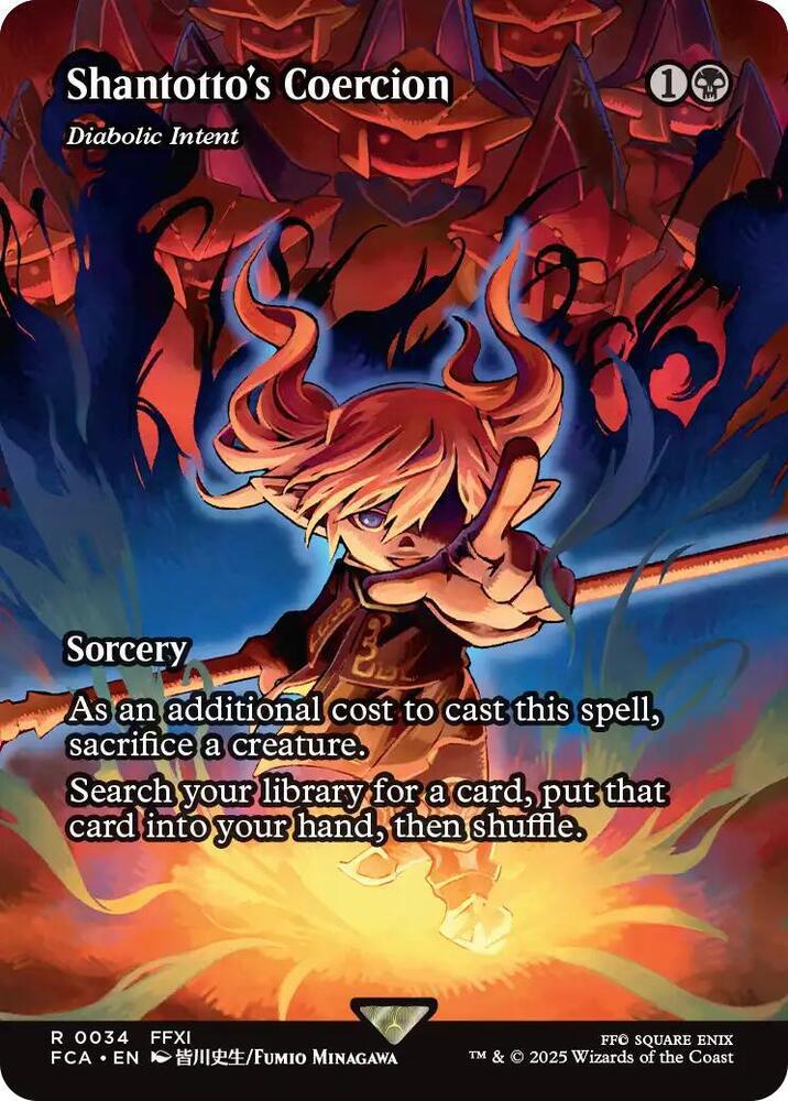 Shantotto's Coercion - Diabolic Intent (Showcase) - FINAL FANTASY: Through the Ages (FCA)