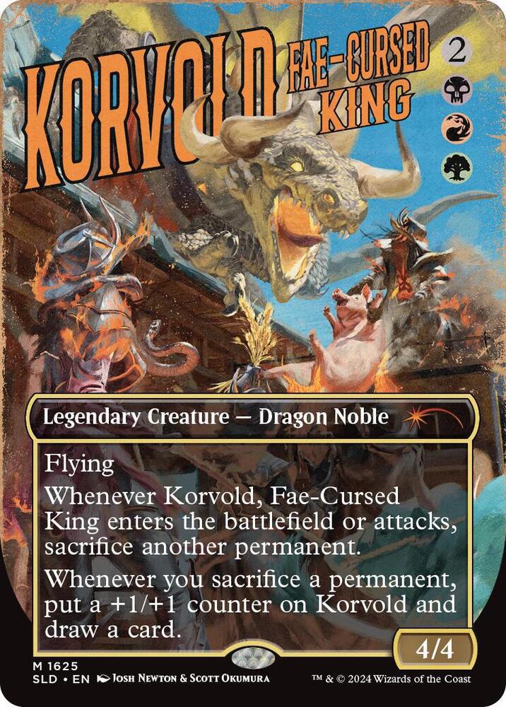 Korvold, Fae-Cursed King - Secret Lair Drop Series (SLD)