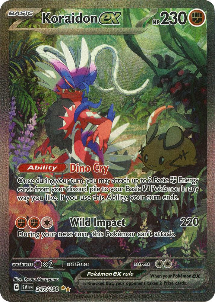 Koraidon ex - 247/198 - SV01: Scarlet & Violet Base Set (SVI)