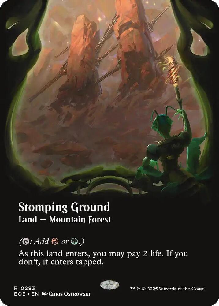 Stomping Ground (Borderless) - Edge of Eternities (EOE)