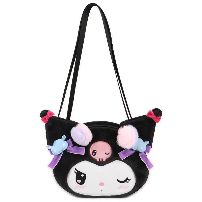 Kuromi silicone shoulder bag