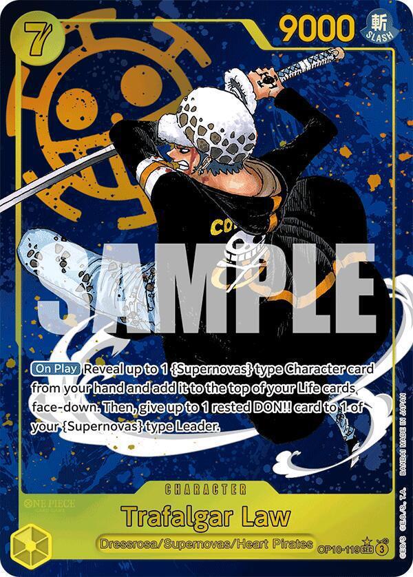 Trafalgar Law (119) (Parallel) - Royal Blood (OP10)