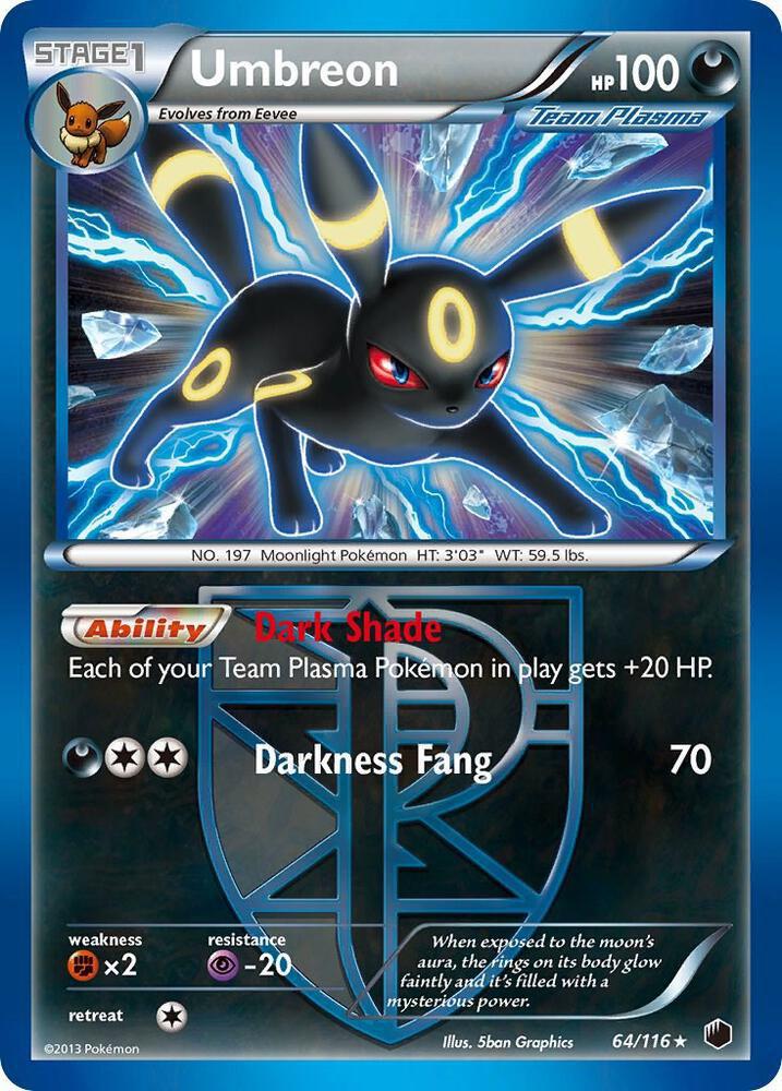 Umbreon (Team Plasma) - Plasma Freeze (PLF)