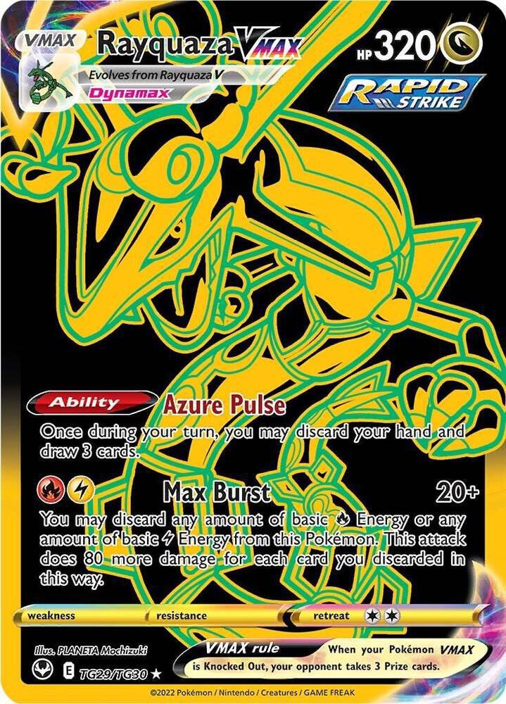 Rayquaza VMAX (Secret) - SWSH12: Silver Tempest Trainer Gallery (SWSH12: TG)