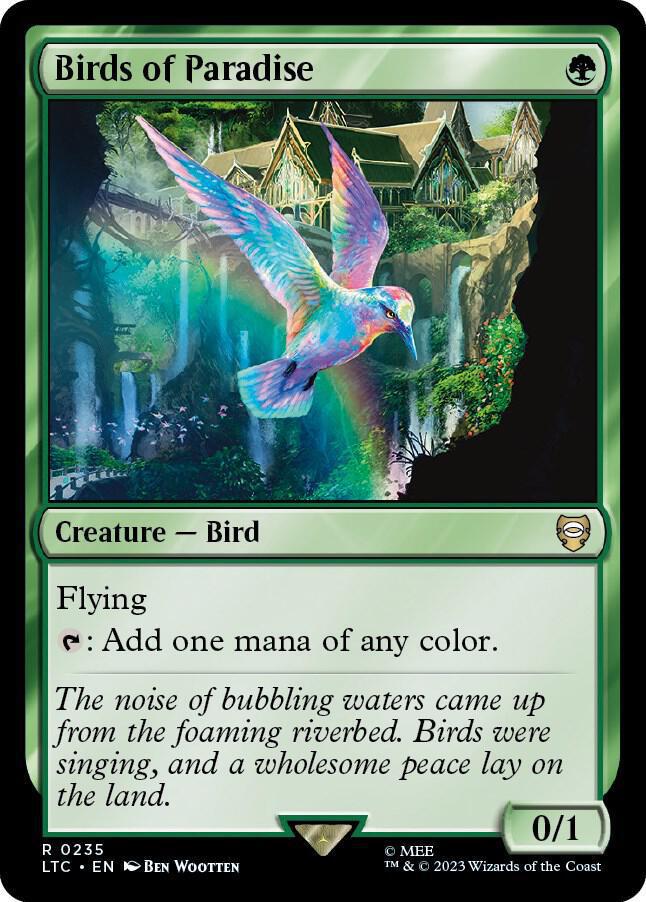 Birds of Paradise - Commander: The Lord of the Rings: Tales of Middle-earth (LTC)