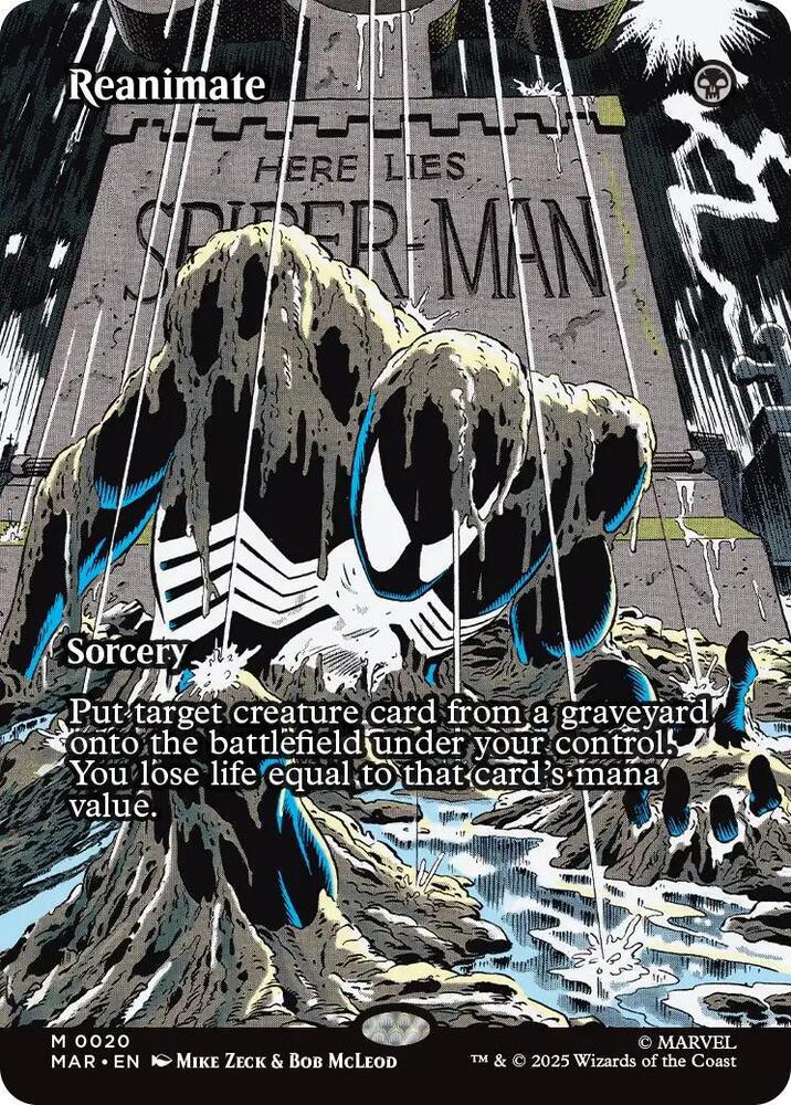 Reanimate (Borderless) - Marvel Universe Eternal-Legal (MAR)