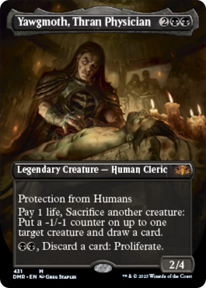Yawgmoth, Thran Physician (Borderless) - Dominaria Remastered (DMR)
