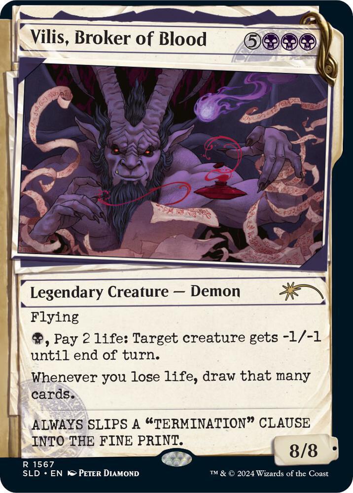 Vilis, Broker of Blood - Secret Lair Drop Series (SLD)