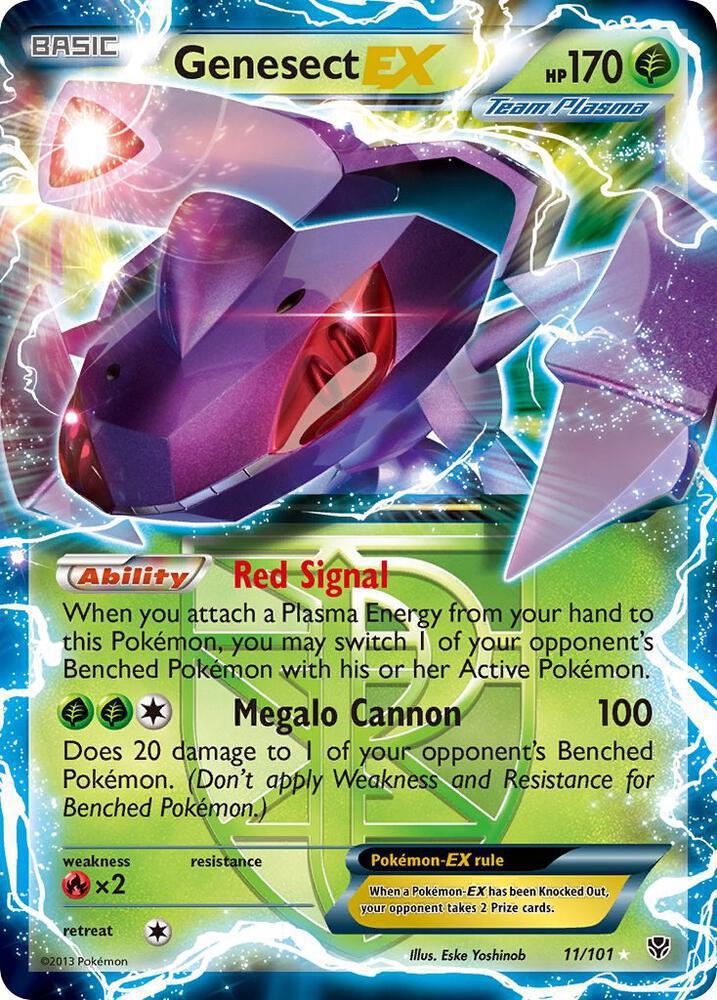 Genesect EX (Team Plasma) - Plasma Blast (PLB)