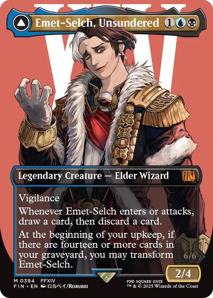 Emet-Selch, Unsundered (Borderless) - FINAL FANTASY (FIN)