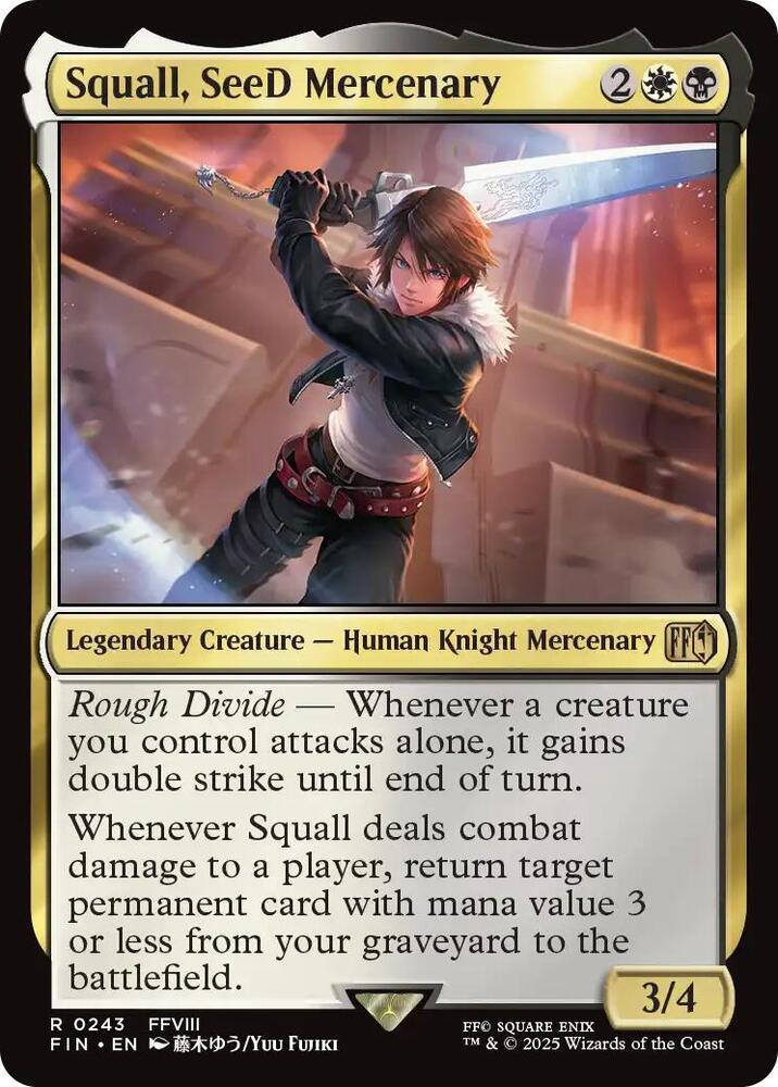 Squall, SeeD Mercenary - FINAL FANTASY (FIN)