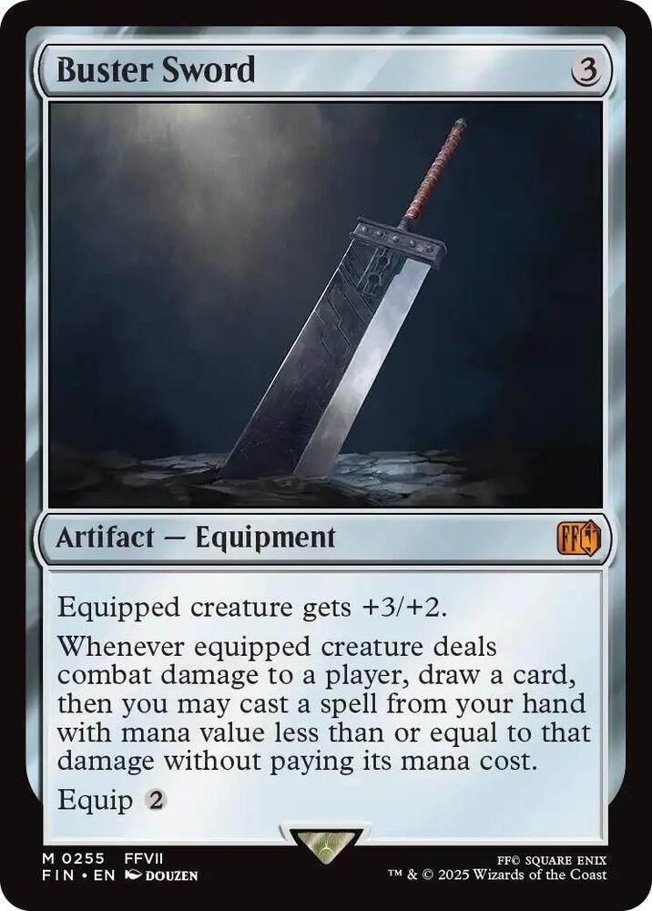 Buster Sword - FINAL FANTASY (FIN)