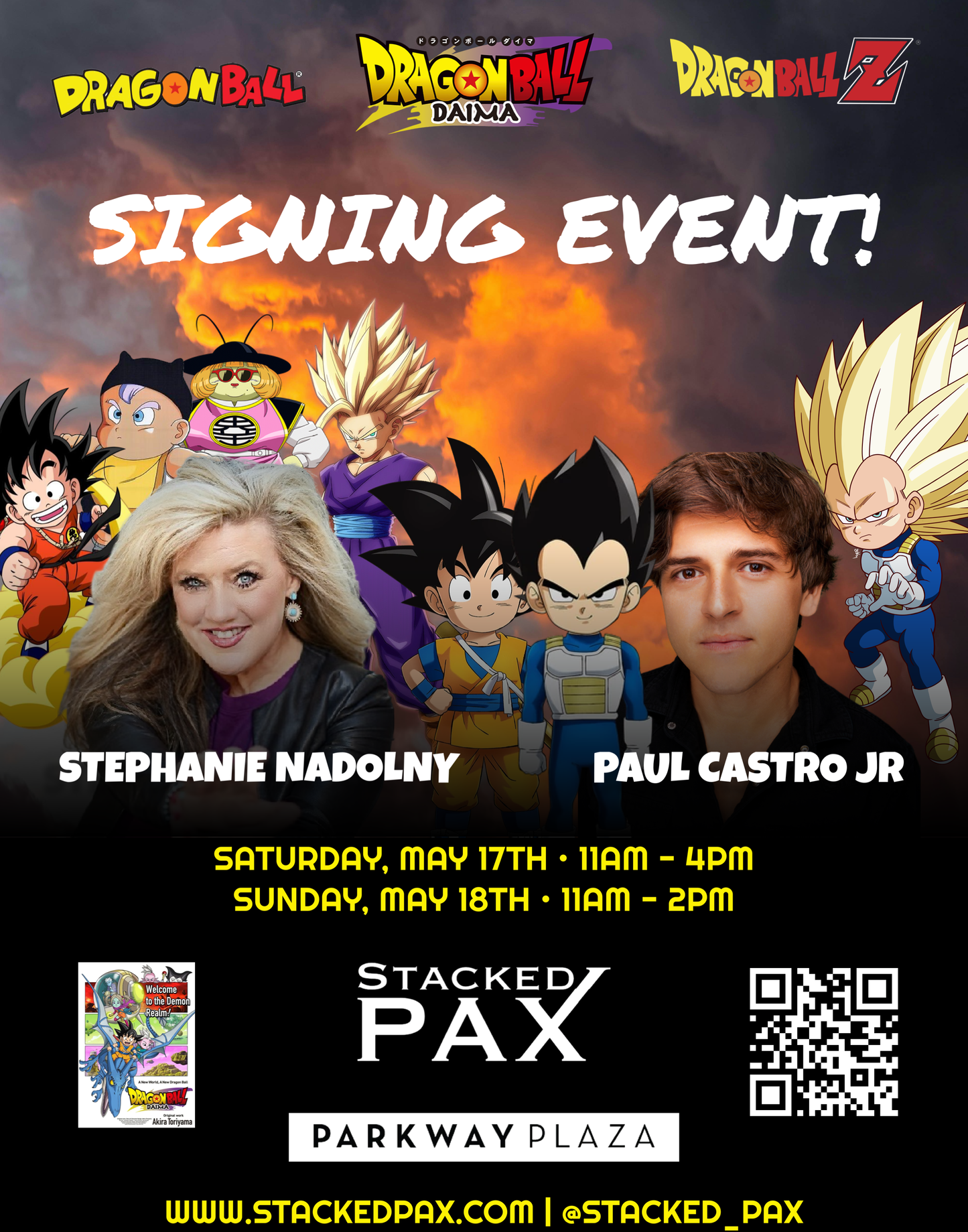 DRAGON BALL SIGNING EVENT FEAT. STEPHANIE NADOLNY & PAUL CASTRO JR.