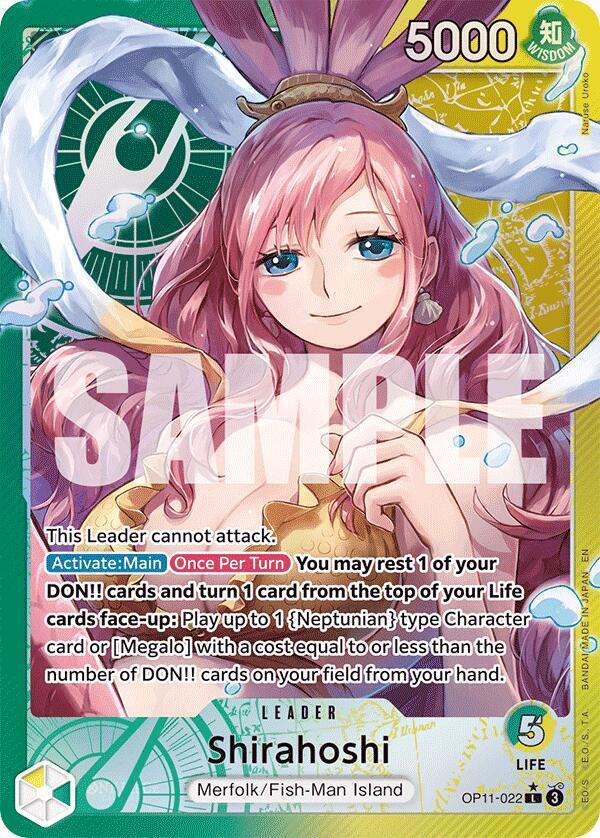 Shirahoshi (022) (Alternate Art) - A Fist of Divine Speed (OP11)