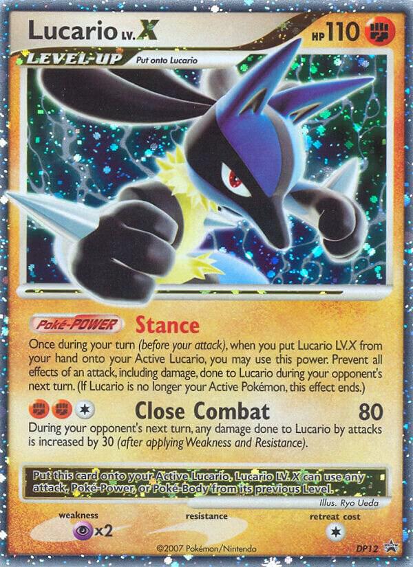 Lucario LV.X - DP12 - Diamond and Pearl Promos (PR)