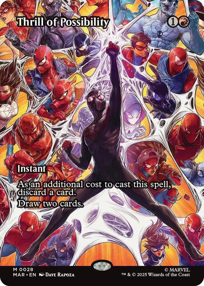 Thrill of Possibility (Borderless) - Marvel Universe Eternal-Legal (MAR)